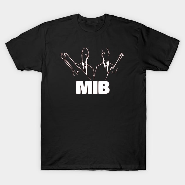 MIB Men In Black T-Shirt by OtakuPapercraft